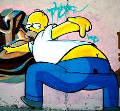 Simpsons graffiti | Graffiti